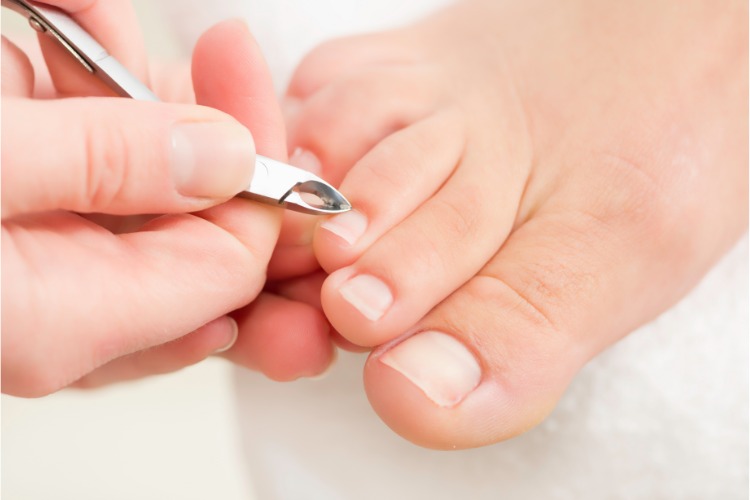 pedicure behandeling